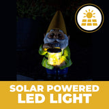 ‎Vp Home Gnome with Solar Powered LED Light