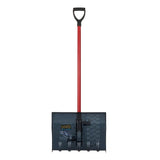 Shark 18" Wide Down Snow Shovel, Poly Snow Shovel