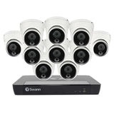Swann 4K HD 10 Dome Cameras 16 Channel NVR CCTV Camera Security System