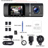 TOGUARD FHD 1080P Dual Dash Cam, Front and Inside 1080P Car Camera
