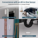 Arlo Home Security System with Wired Keypad Hub and 2 Sensors