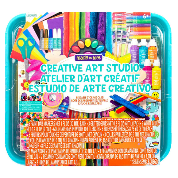 Made By Me Arts & Crafts Creative Studio, All-in-One Paint Dabbers Craft Kit