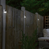 TorchStar 6 Pack Dusk to Dawn Solar Fence Lights, 4000K Cool White