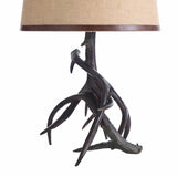 Stylecraft Alvares Table Lamp, Faux Antler LED Lamp