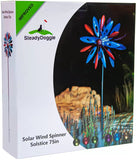 Steady Doggie Solar Multi-Color Led Lighting Wind Spinner