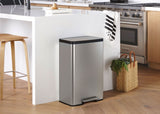 Kohler 47L Step Trash Bin, 17" x 13.2" x 26.4"