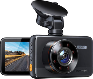 Apeman 1080P Dash Cam, Superior Night Vision WDR,  Car Camera Sony Sensor
