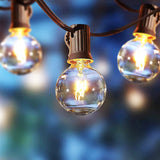 Better Homes & Gardens 20-Count Clear Glass Globe G40 Bulbs String Lights