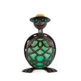 Mainstays 14.5"H Metal Rustic Solar Powered Light Up Turtle