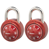 Master Lock Combination Padlock, Aluminum 48 mm (1-7/8 in) Combination Lock