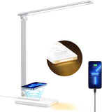 TaoTronics LED Desk Lamp, Reading Light with Wireless Charger
