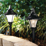 Mainstays 100 Lumens Solar Motion Activated LED Path Light, 2 Count