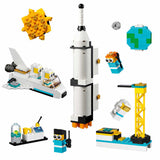 LEGO Classic Space Mission Playset, 1700-piece 10 Space Themed Mini Build