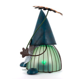 Better Homes & Gardens Solar Powered Metal Gnome, 13.39"L x 5.12"W x 14"H