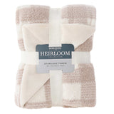 Berkshire Life Heirloom Collection Oversized Throw, 60”x70” Velvet Plush Throw