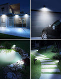Litom Solar LED Motion Sensor Landscape Spotlights, 2-Pack