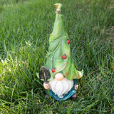 Vp Home Whimsical Gnome Garden Statue with Solar Powered Led Lights