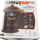 DynaTrap ½ Acre LED Mosquito and Insect Trap with Cleaning Brush and Hanging Hook