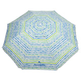 Tommy Bahama 8 Ft Beach Umbrella, UPF 50+ Undercoating for Sun Protection