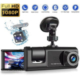 Dash Cam WiFi FHD 1080P Car Camera, Front Dash Camera for Cars, Mini Dashcams with Night Vision, 24 Hours Parking Mode