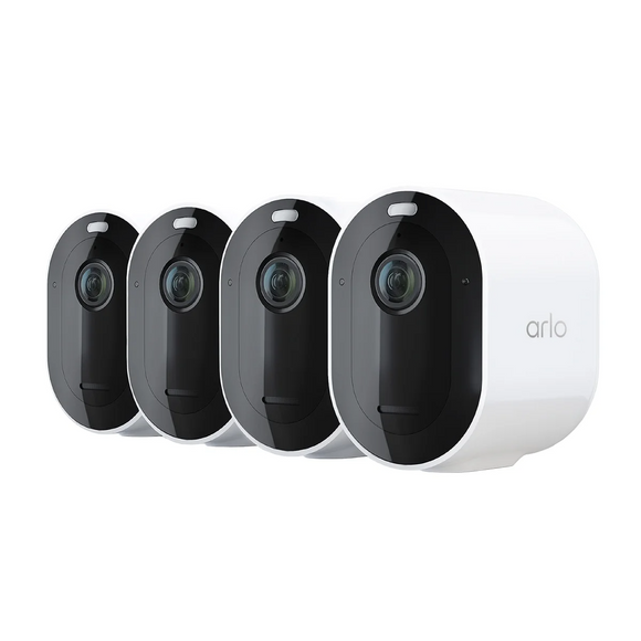 Arlo Pro 5S 2K Spotlight Security Camera, 4-pack HDR Wireless Camera