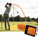 Swing Caddie SC300 Portable Golf Launch Monitor, 5.3" LCD Doppler Radar Sensor