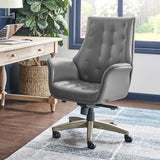 Thomasville Brooks Executive Chair, Bonded Leather Upholstery