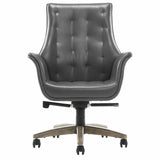 Thomasville Brooks Executive Chair, Bonded Leather Upholstery