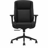 Thomasville Darius Bonded Leather Executive Chair, Adjustable Arm Rest Office Chair