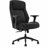 Thomasville Darius Bonded Leather Executive Chair, Adjustable Arm Rest Office Chair