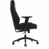 Thomasville Darius Bonded Leather Executive Chair, Adjustable Arm Rest Office Chair