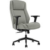 Thomasville Darius Bonded Leather Executive Chair, Adjustable Arm Rest Office Chair