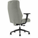 Thomasville Darius Bonded Leather Executive Chair, Adjustable Arm Rest Office Chair