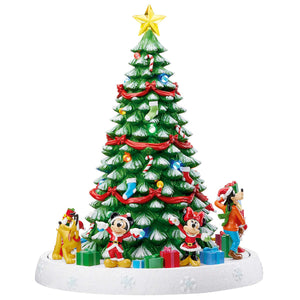 16" H Disney Animated Holiday Tree With Lights & Music