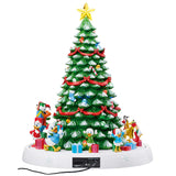 16" H Disney Animated Holiday Tree With Lights & Music