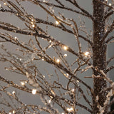 7' Iced LED Tree with 224 LED Lights