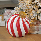 19" Oversized Christmas Ornament with LED Lights