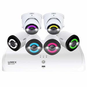 Lorex 4K Wired Security Camera System with 6 Cameras & 2TB HDD