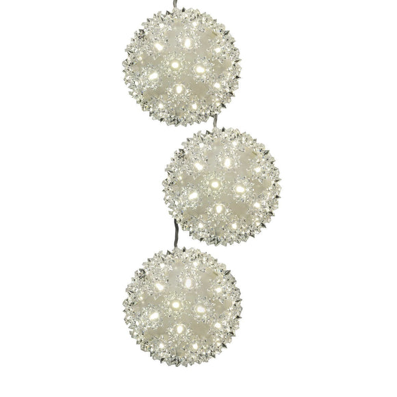 General Electric Smart Random Sparkle LED Light Spheres, Set of 3