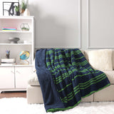 Life Comfort Sherpa Fleece Blanket, 90" L x 72" W