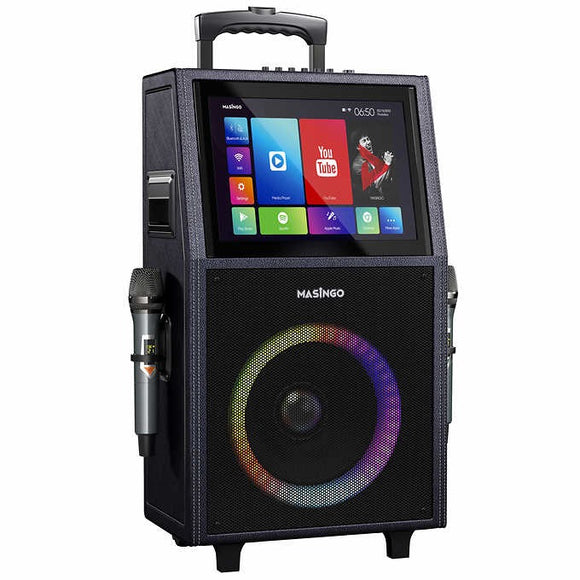Masingo Allegro X8 Smart Karaoke Machine with 15