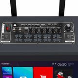 Masingo Allegro X8 Smart Karaoke Machine with 15" Touchscreen Display, WiFi, Speaker & 2 Wireless Microphones