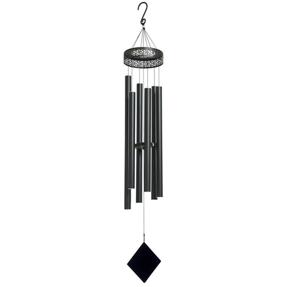 Stylecraft Harmonically-Tuned Aluminum Tubes Wind Chime, 8.9