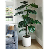 CGH Faux Monstera Tree, 35 “ L x 35 “ W x 65.9 “ H