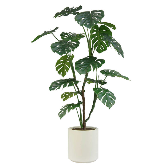 CGH Faux Monstera Tree, 35 “ L x 35 “ W x 65.9 “ H