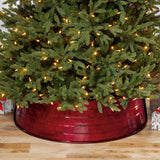 Mullally Metal Tree Collar, 35" Diameter Christmas Tree Base Decoration