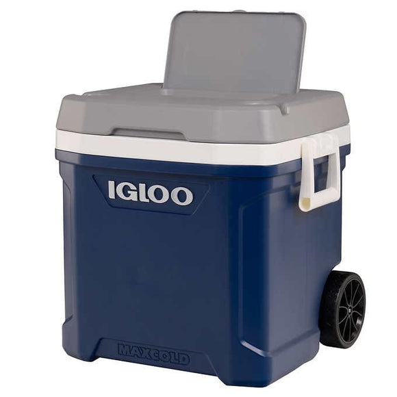 Igloo 62-Quart Maxcold Latitude Roller Ice Cooler, Wheels MaxCold 5-Day