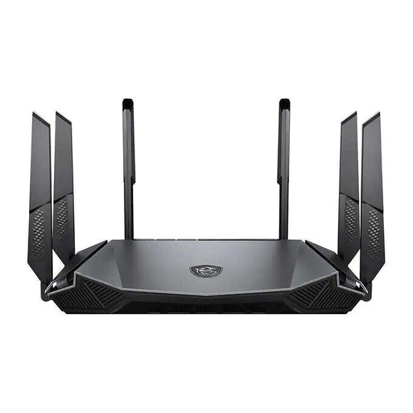 MSI RadiX AX6600 Wi-Fi 6 Tri-Band Gaming Router, AI Engine Concurrent 60 Devices