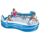 Intex Swim Center Family Lounge Pool, 90" x 90"x 26"