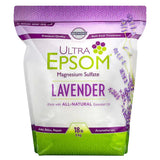 Saltworks Ultra Epsom Lavender Bath Salts, 18 Pound Bag